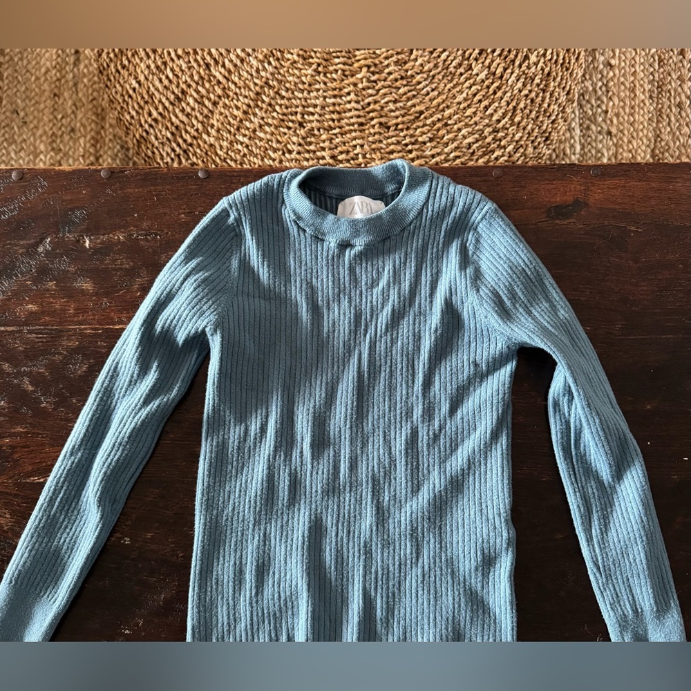 Zara sweater 13-14 blue